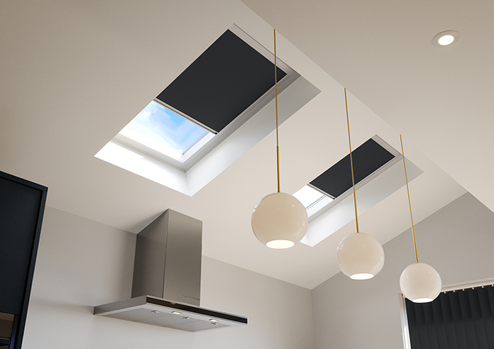 Blackout Roller, Liquorice (Blackout) - Loft Blind - Image 3